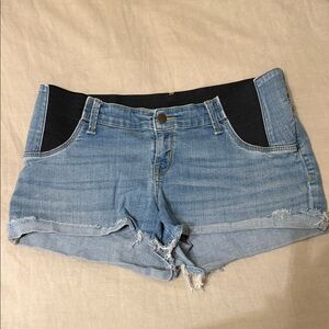 Maternity Denim Women's Shorts
